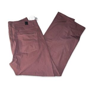 Vuori Red Chinos Comfortable Polyester Pant size 36x 32